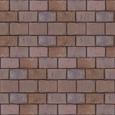 Behang Modern patroon als baksteentextuur in close-up