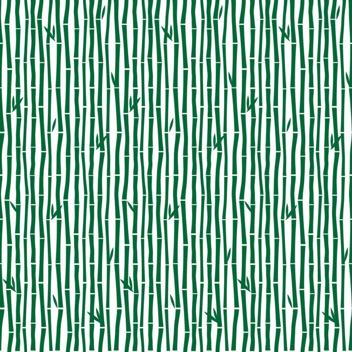 Behang Monochroom bamboe