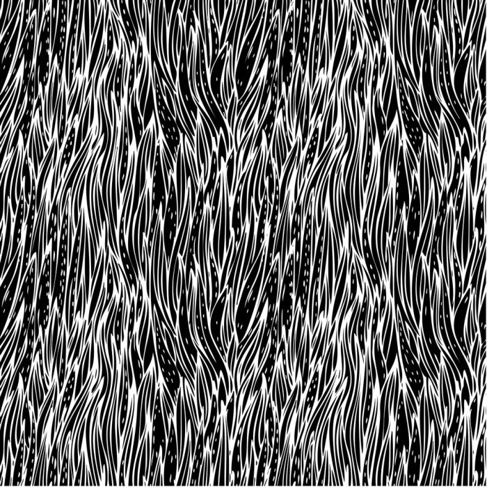 Behang Monochroom zeegras