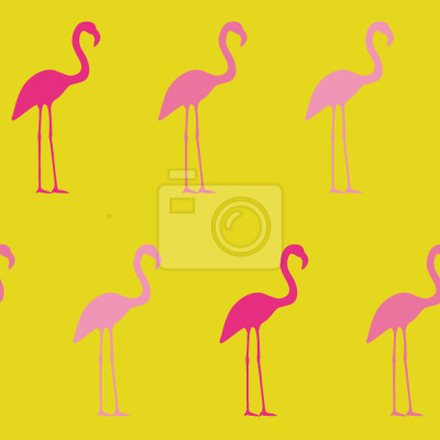 Behang Mooie Flamingo