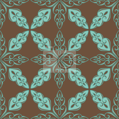 Behang Moroccan Munt