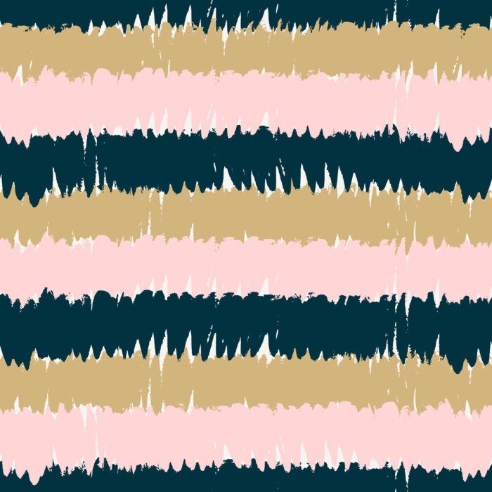 Behang Motief met onregelmatige horizontale strepen