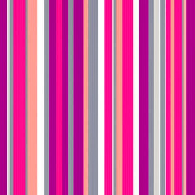Behang Motief met strepen in retrostijl