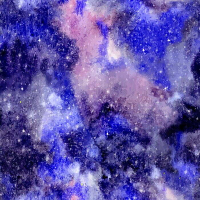 Behang Naadloos heelal patroon