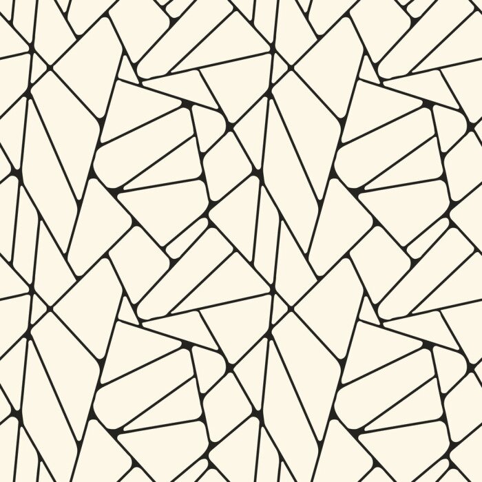 Behang Naadloos lijnenpatroon