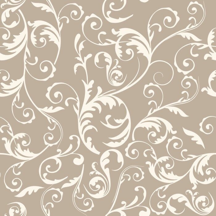 Behang Naadloze bloemenpatroonachtergrond