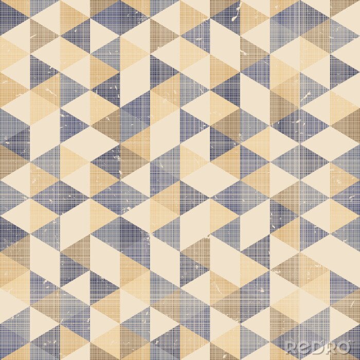 Behang Naadloze geometrische patroon