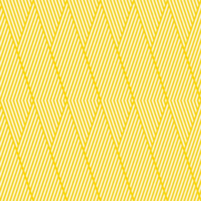 Behang naadloze gestreepte gele geometrische patroon.