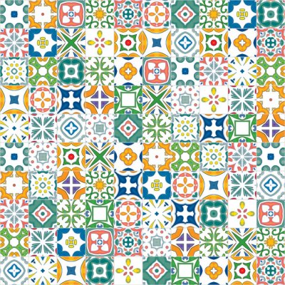 Behang Naadloze patroon