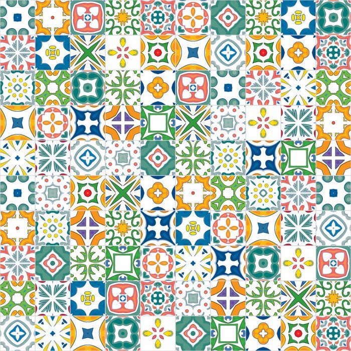 Behang Naadloze patroon