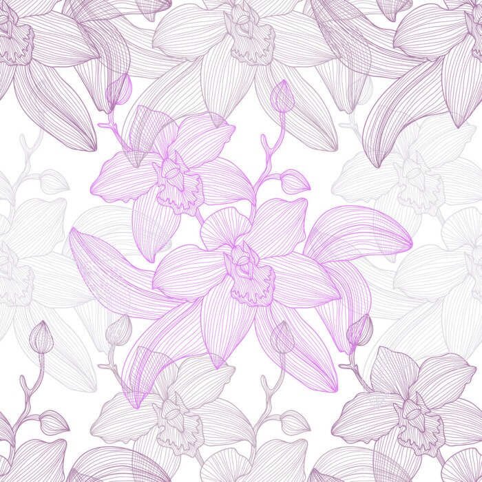 Behang naadloze patroon