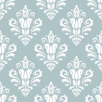Behang Naadloze Vector Behang in de stijl van de barok