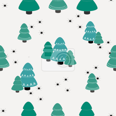 Behang Naaldbos voor kinderen