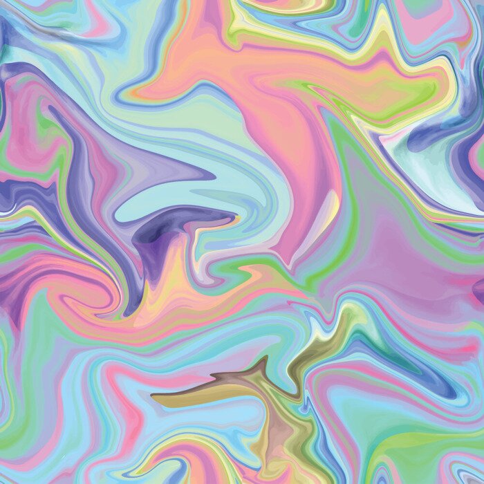 Behang neon abstractie