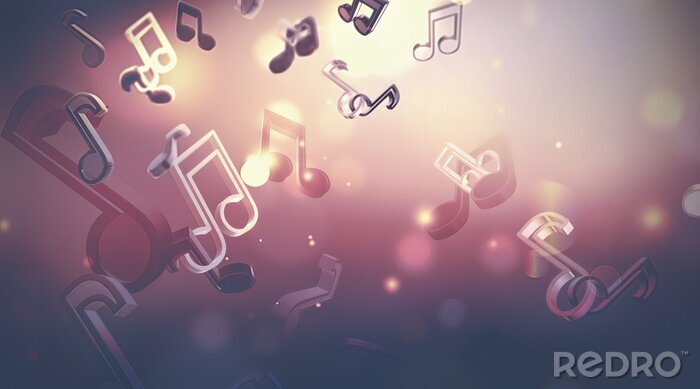 Behang Noten 3D abstract