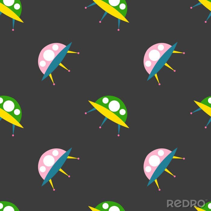 Behang Ongeïdentificeerde vliegende objecten