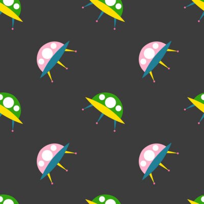 Behang Ongeïdentificeerde vliegende objecten