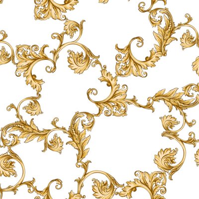 Behang Oosters motiefpatroon