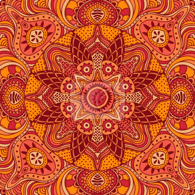 Behang Ornament Van Het Schitterende