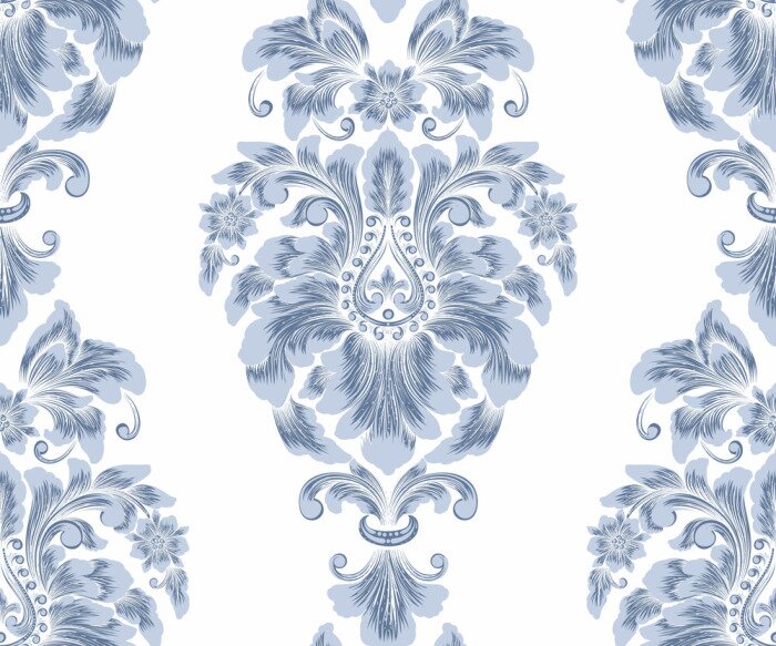 Behang Paleis damast
