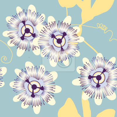 Behang Passie Bloemen