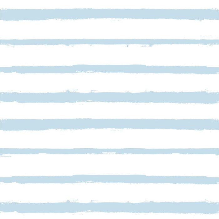 Behang Pastelblauwe strepen op een blauwe achtergrond