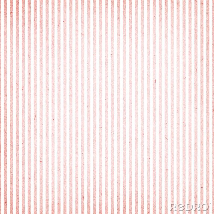 Behang Patroon van dunne roze strepen op een witte achtergrond