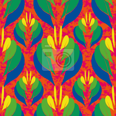 Behang Poptanica Bloemen