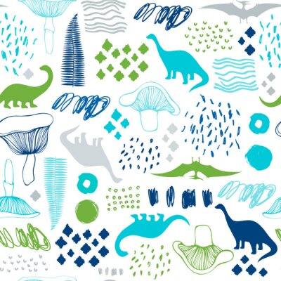 Behang Prehistorische tekeningen