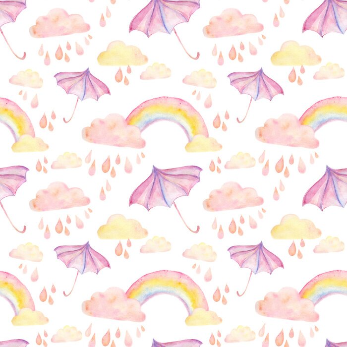 Behang Regenachtig weer