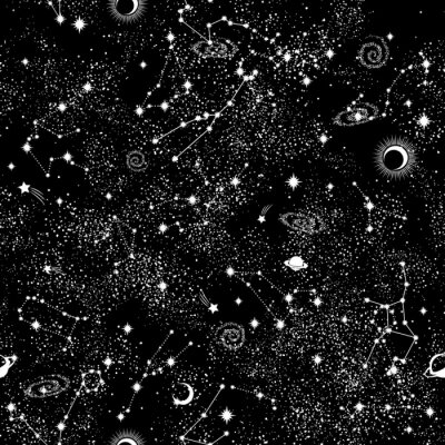 Behang Reis diep in de melkweg