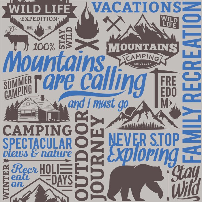 Behang Reizen in Amerika