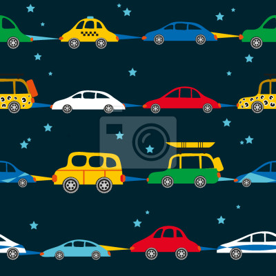 Behang Reizigers In De Nacht