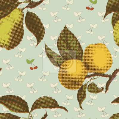 Behang Rendevous Met Vruchten