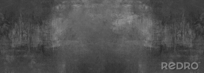 Behang Rustiek donker beton