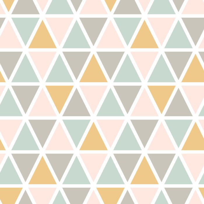 Behang Scandinavische stijl.