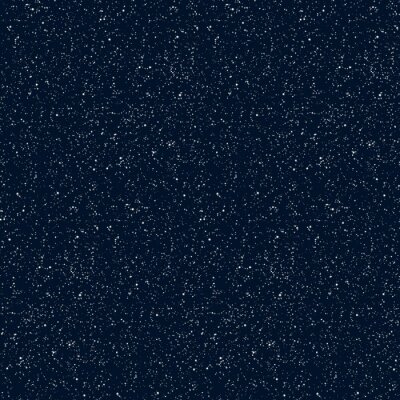 Behang Seamless repeating pattern of the starry sky