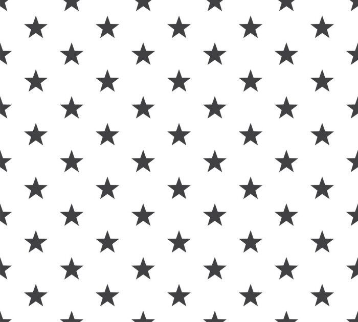 Behang Seamless star pattern. Stars seamless pattern. Seamless pattern with star in sky.