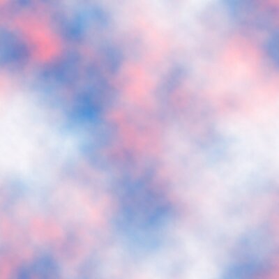 Behang Seamless sunset sky tile