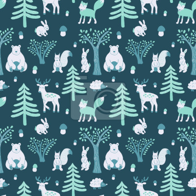 Behang slaapwandelen Dieren