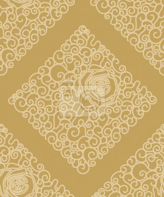 Behang Sleeping Beauty Gold