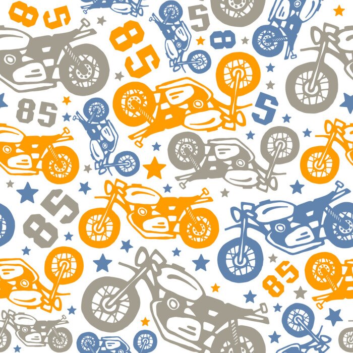 Behang Snelle motorfietsen