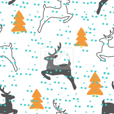 Behang Springende kuddes