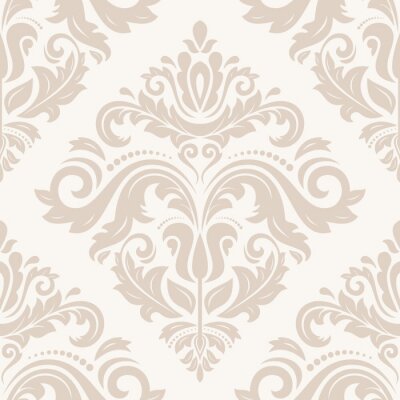 Behang Subtiel sierpatroon