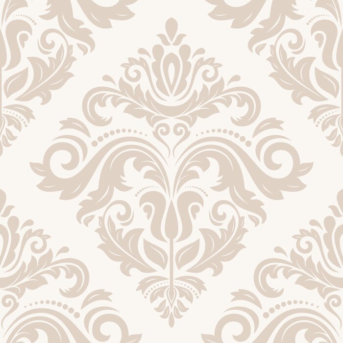 Behang Subtiel sierpatroon