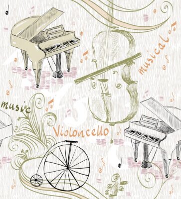 Behang symfonieorkest