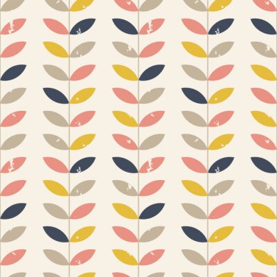 Behang Takjes patroon.