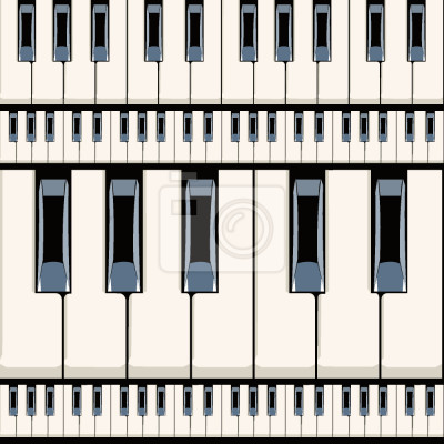 Behang Te veel toetsen