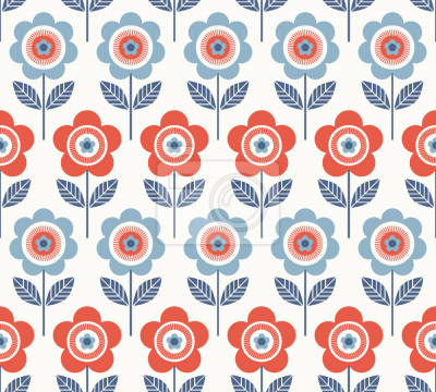 Behang Terugkeer Van Bloemen