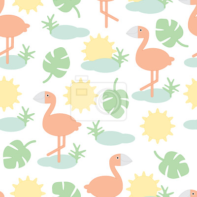 Behang tropische Zon